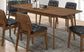 Redbridge Butterfly Leaf Dining Table Natural Walnut