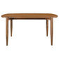 Dortch 5-piece Oval Solid Wood Dining Set Walnut