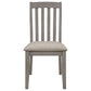 Nogales Slat Back Side Chairs Coastal Grey (Set of 2)