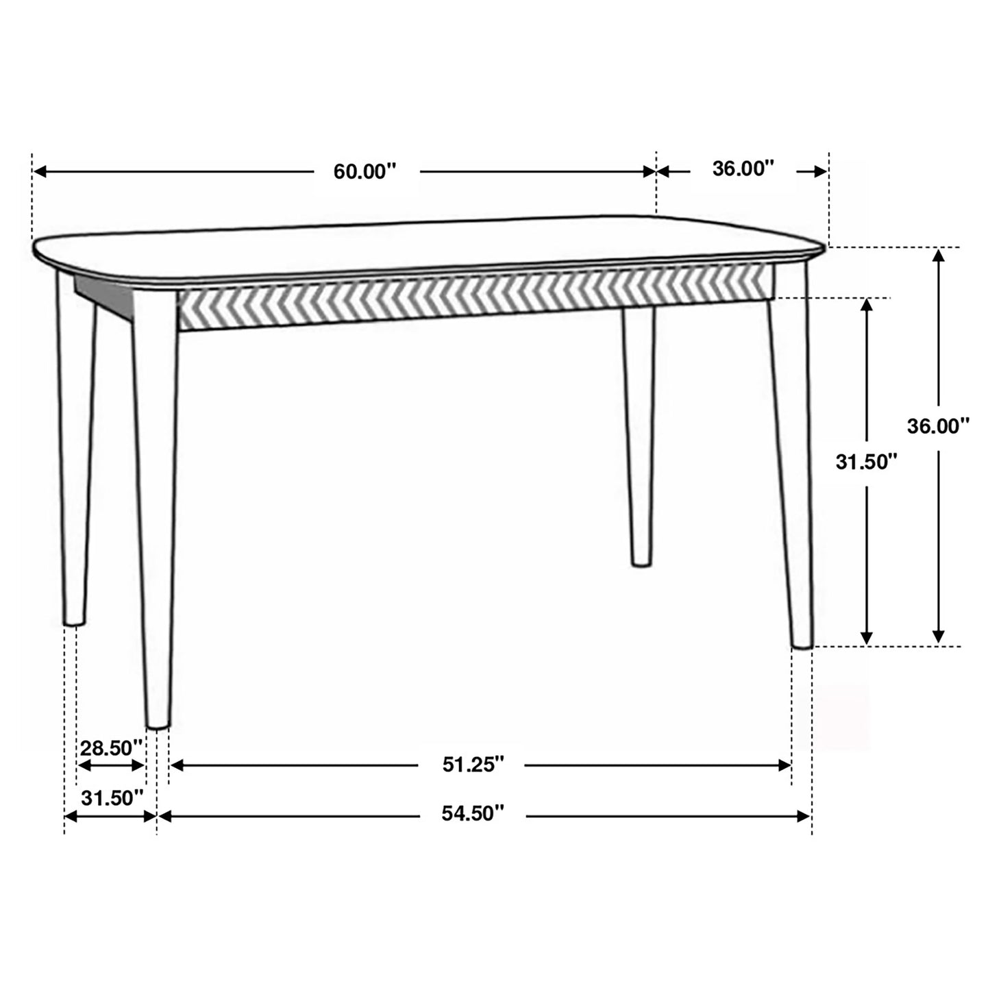 Partridge Rectangular Counter Height Table Natural Sheesham