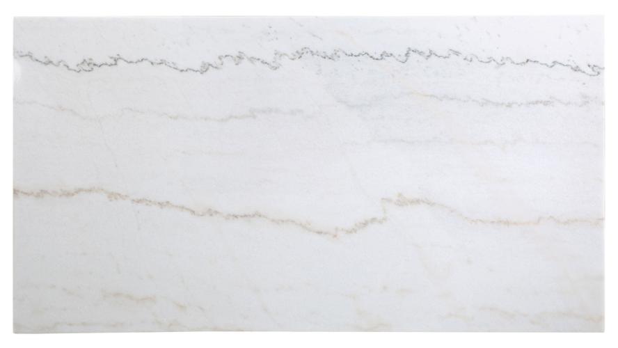 Aldrich 66-inch Marble Top Counter Height Dining Table White