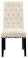 Alana Tufted Back Upholstered Side Chairs Beige (Set of 2)