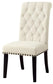 Alana Tufted Back Upholstered Side Chairs Beige (Set of 2)