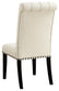 Alana Tufted Back Upholstered Side Chairs Beige (Set of 2)