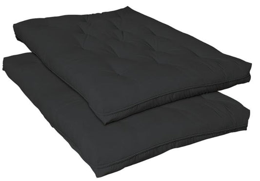 6-inch Promotional Futon Pad Black