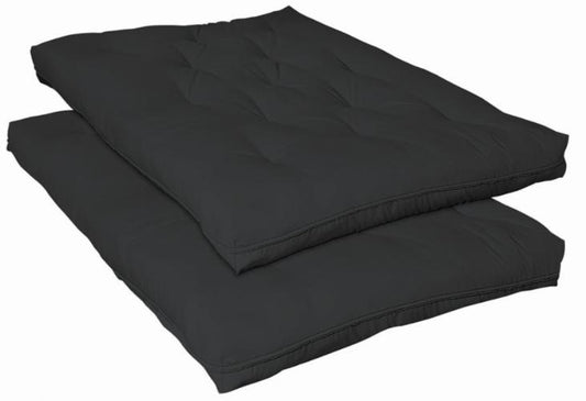 6-inch Promotional Futon Pad Black