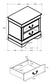 Louis Philippe 5-piece Eastern King Bedroom Set Cappuccino