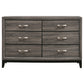 Watson Four-piece California King Bedroom Set Grey Oak