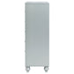 Gunnison 5-drawer Bedroom Chest Silver Metallic