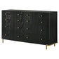 Arini 8-drawer Dresser Black