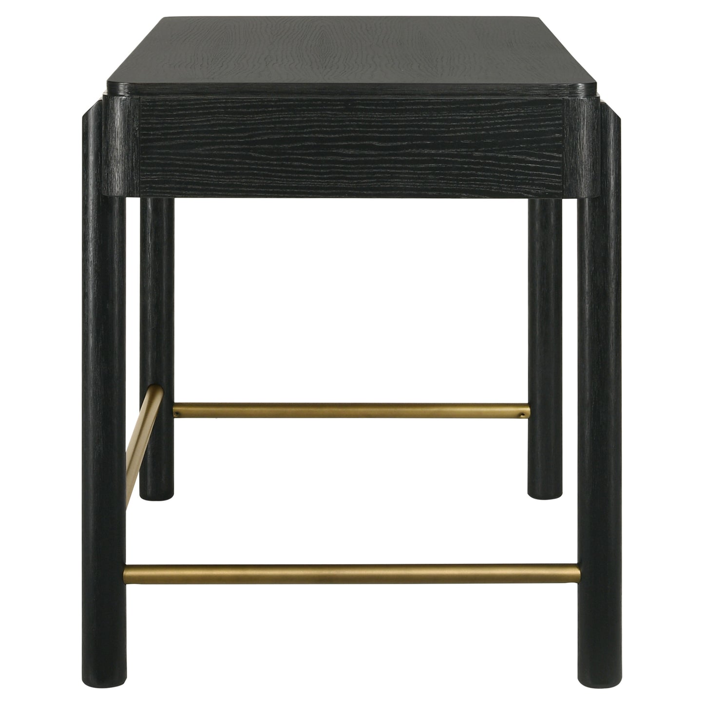 Arini 2-drawer Vanity Desk Makeup Table Black