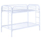 Morgan Twin Over Twin Bunk Bed White