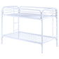 Morgan Twin Over Twin Bunk Bed White