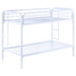 Morgan Twin Over Twin Bunk Bed White