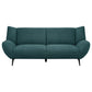 Acton 3-piece Upholstered Flared Arm Sofa Set Teal Blue