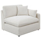 Hobson 6-piece Upholstered Modular Sectional Sofa Ivory
