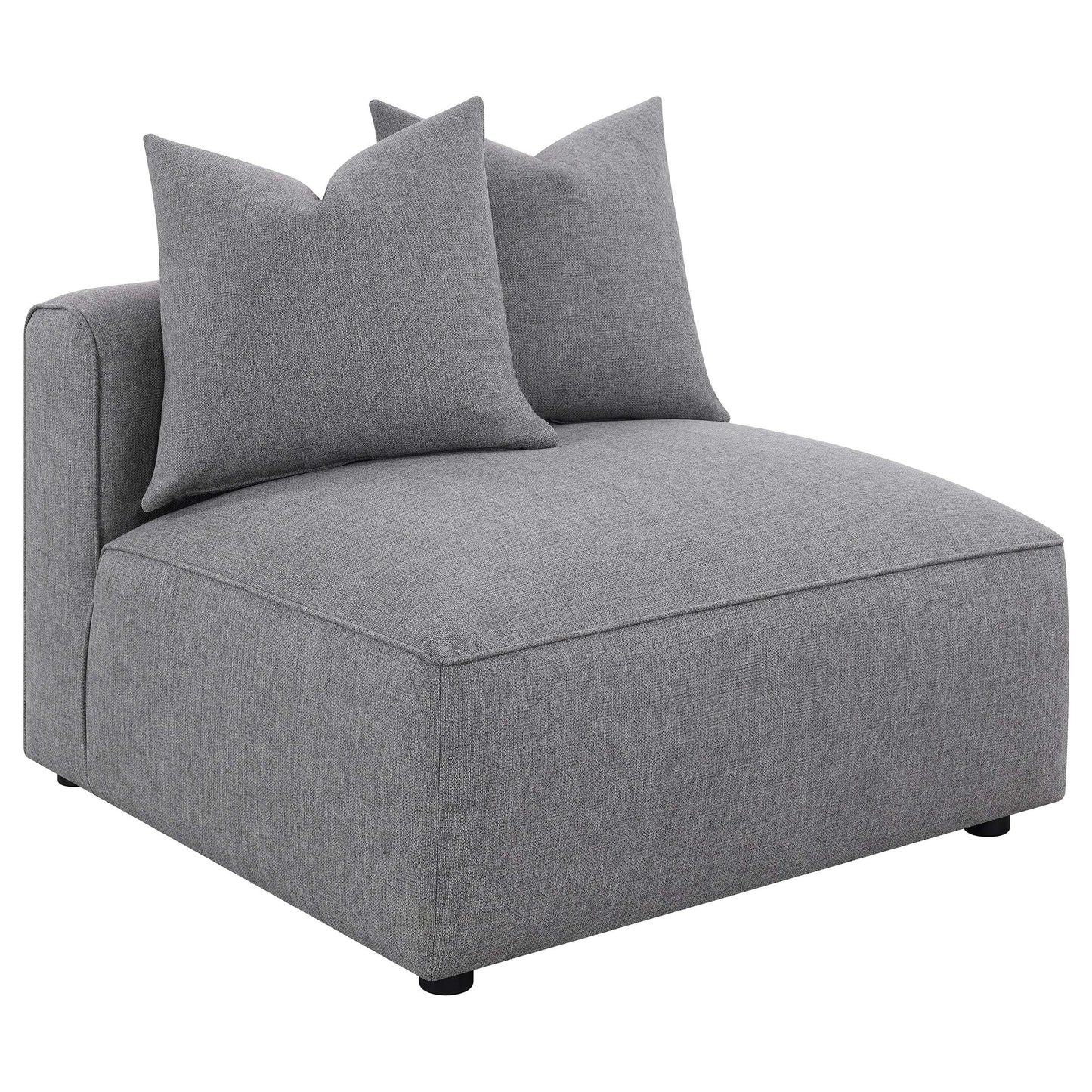 Jennifer 6-piece Tight Seat Modular Sectional Grey