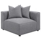 Jennifer 6-piece Tight Seat Modular Sectional Grey