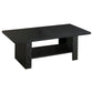 Rodez 3-piece Engineered Wood Coffee Table Set Black