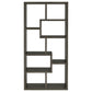 Theo 71-inch 7-shelf Bookshelf Weathered Grey
