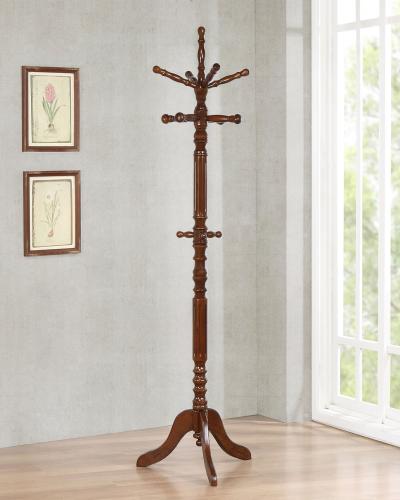 Achelle Coat Rack with 11 Hooks Tobacco