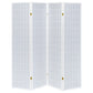 Roberto 4-panel Folding Screen White