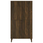 Elouise 4-door Engineered Wood Tall Accent Cabinet Dark Pine