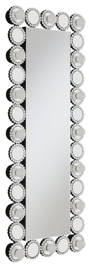 Aghes Rectangular Wall Mirror with LED Lighting Mirror