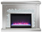 Gilmore Rectangular Freestanding Fireplace Mirror