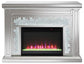 Gilmore Rectangular Freestanding Fireplace Mirror