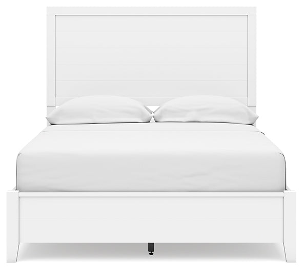 Binterglen Full Panel Bed with Mirrored Dresser, Chest and 2 Nightstands