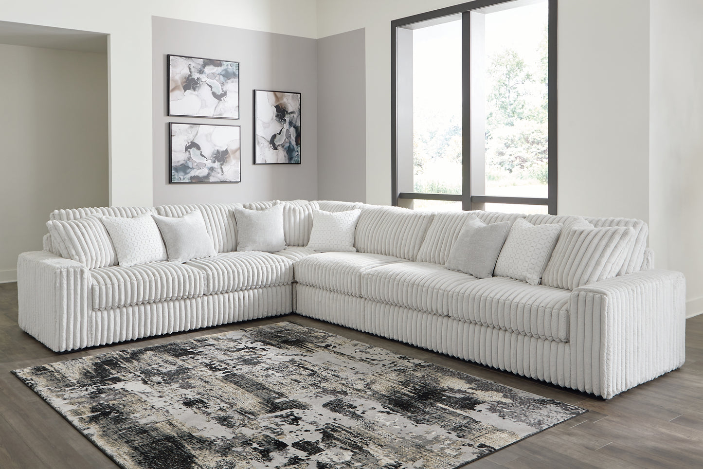 Stupendous 4-Piece Sectional