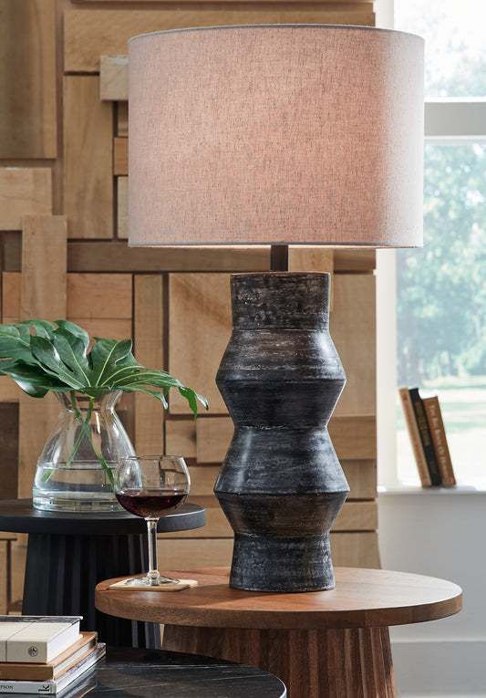 Ashley Express - Kerbert Terracotta Table Lamp (1/CN)