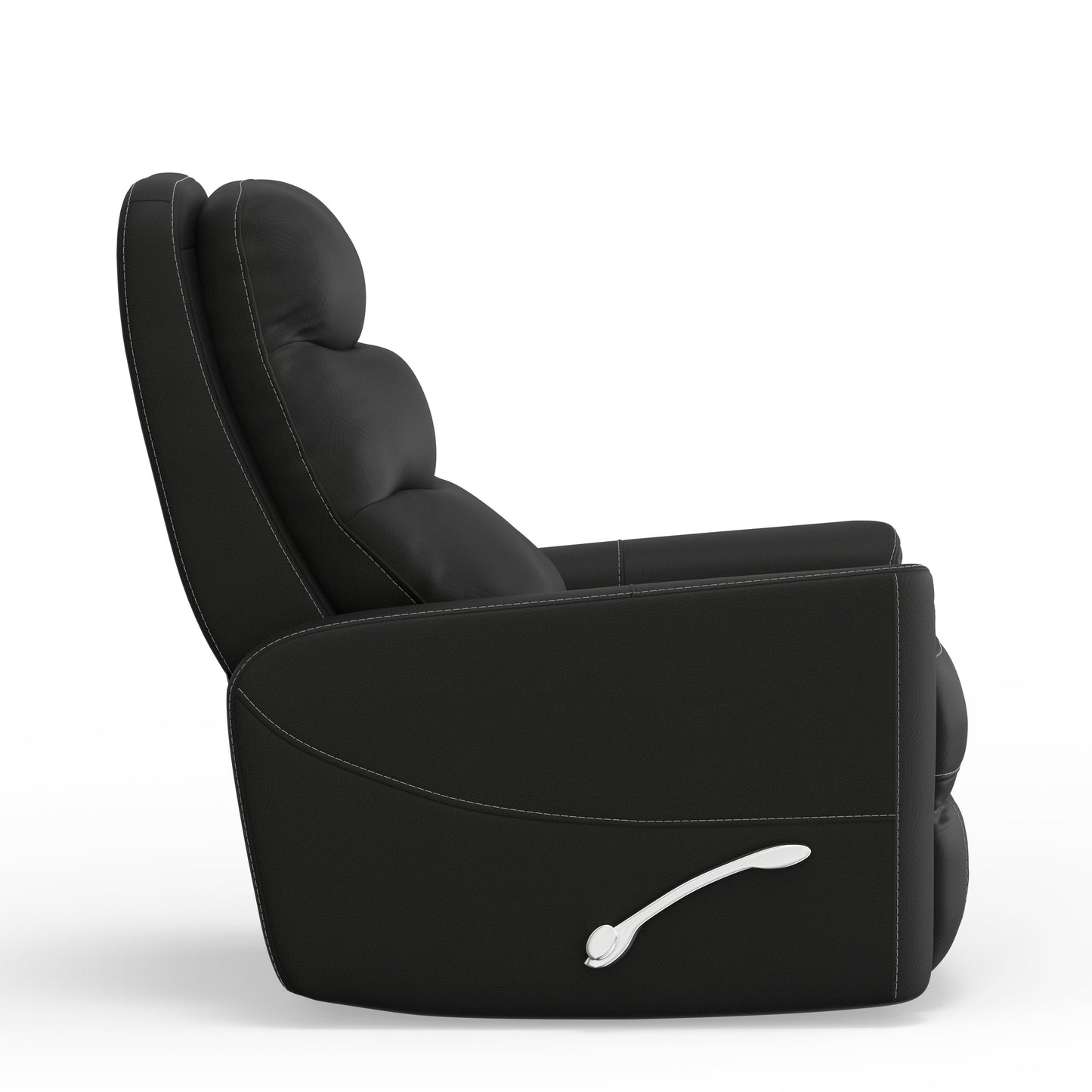 HERCULES - BLACK MANUAL SWIVEL GLIDER RECLINER