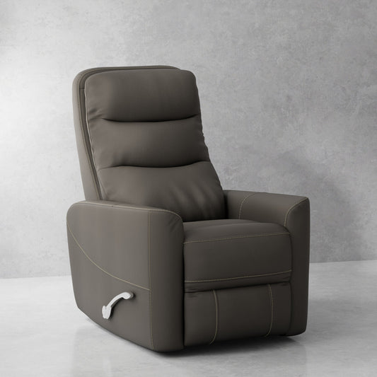 HERCULES - HAZE MANUAL SWIVEL GLIDER RECLINER