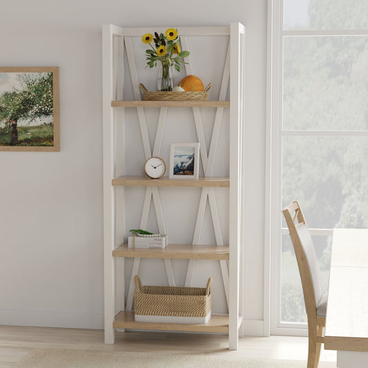 AMERICANA MODERN - COTTON ETAGERE BOOKCASE