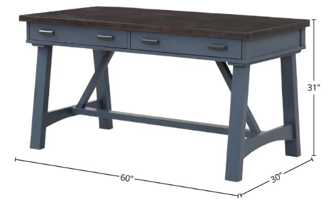 AMERICANA MODERN - DENIM 60 IN. WRITING DESK