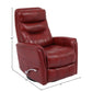 GEMINI - ROUGE MANUAL SWIVEL GLIDER RECLINER
