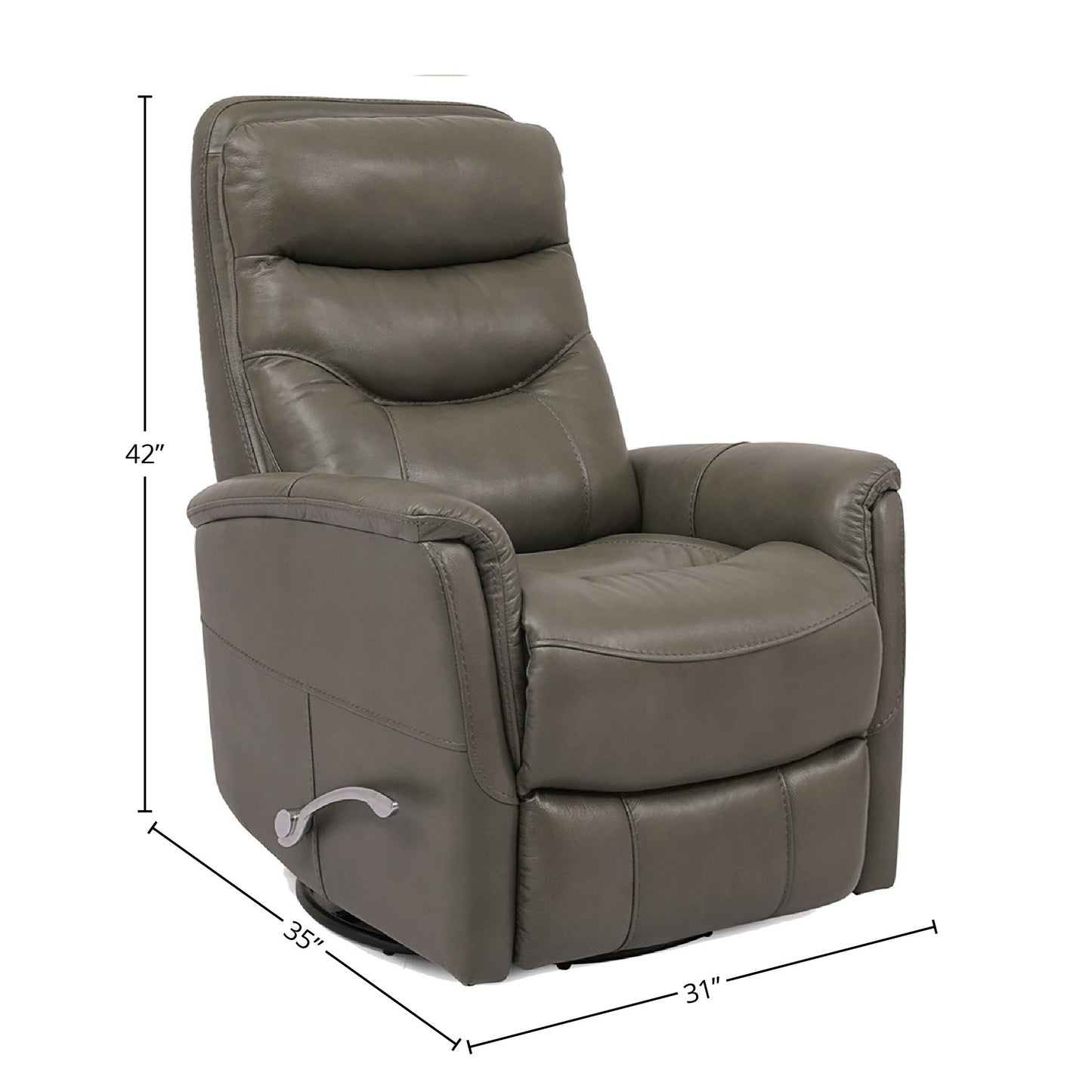 GEMINI - ICE MANUAL SWIVEL GLIDER RECLINER