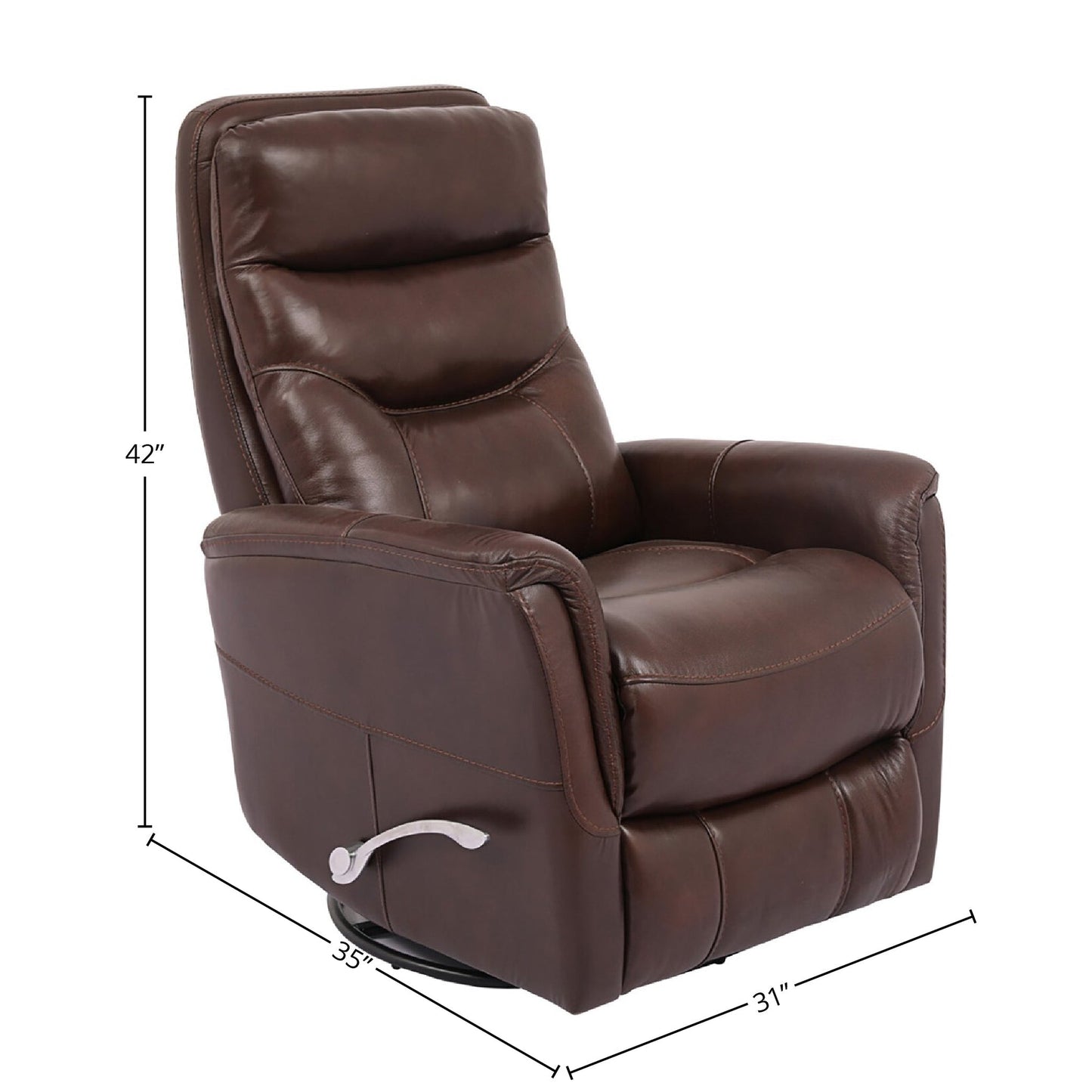GEMINI - ROBUST MANUAL SWIVEL GLIDER RECLINER