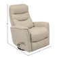 GEMINI - IVORY MANUAL SWIVEL GLIDER RECLINER