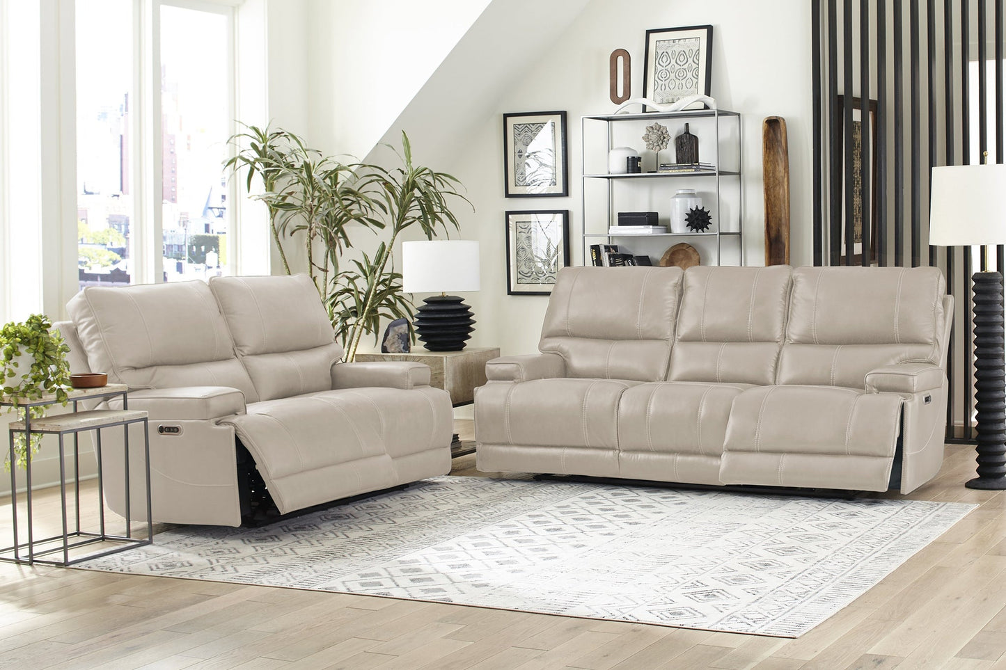 WHITMAN - VERONA LINEN - POWERED BY FREEMOTION POWER RECLINING COLLECTION