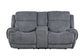 SPENCER - TIDE GRAPHITE POWER CONSOLE LOVESEAT