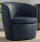 BAROLO - VINTAGE NAVY SWIVEL CLUB CHAIR