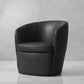 BAROLO - VINTAGE SLATE SWIVEL CLUB CHAIR