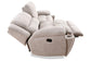 BUSTER - OPAL TAUPE MANUAL DUAL RECLINING SOFA