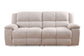 BUSTER - OPAL TAUPE MANUAL DUAL RECLINING SOFA