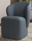 BONGO QUARTERMASTER INDIGO DINING CHAIR (2/CTN - SOLD IN PAIRS)