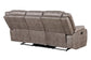 BLAKE - DESERT TAUPE MANUAL SOFA