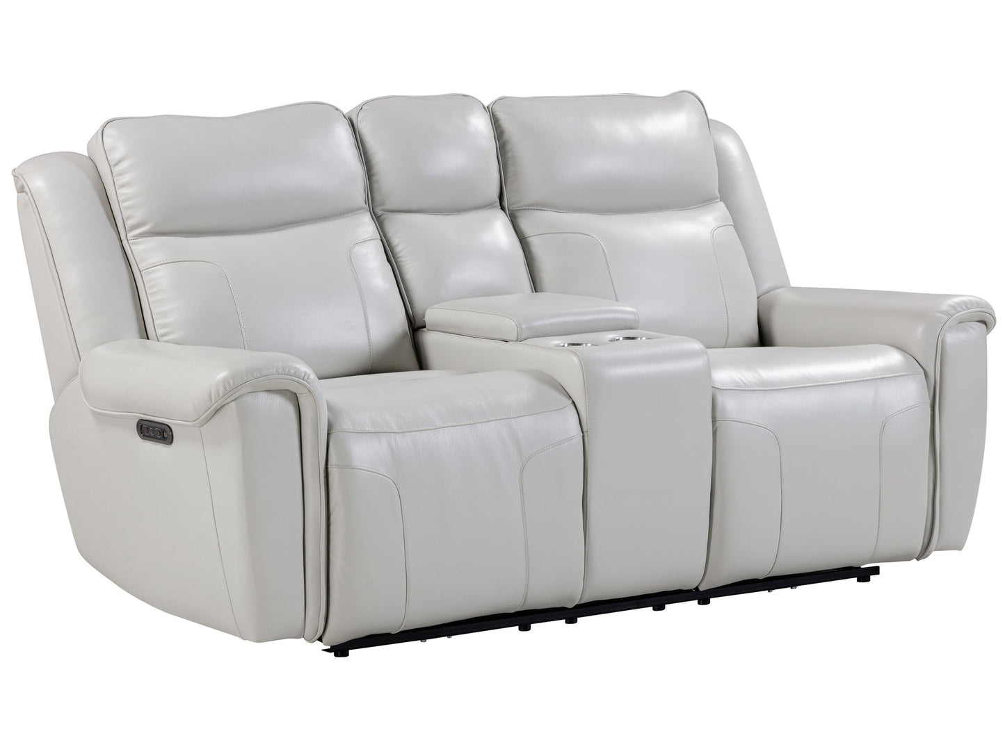 ATLANTIS - WHISPER IVORY POWER ZERO GRAVITY CONSOLE LOVESEAT